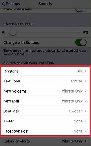 Changing Notification Sounds on iPhone