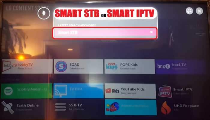 Install SMART STB on Samsung SMART TV