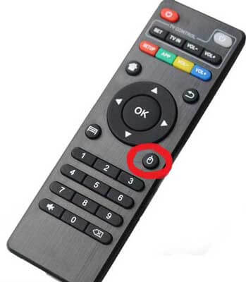 android TV remote mouse cursor
